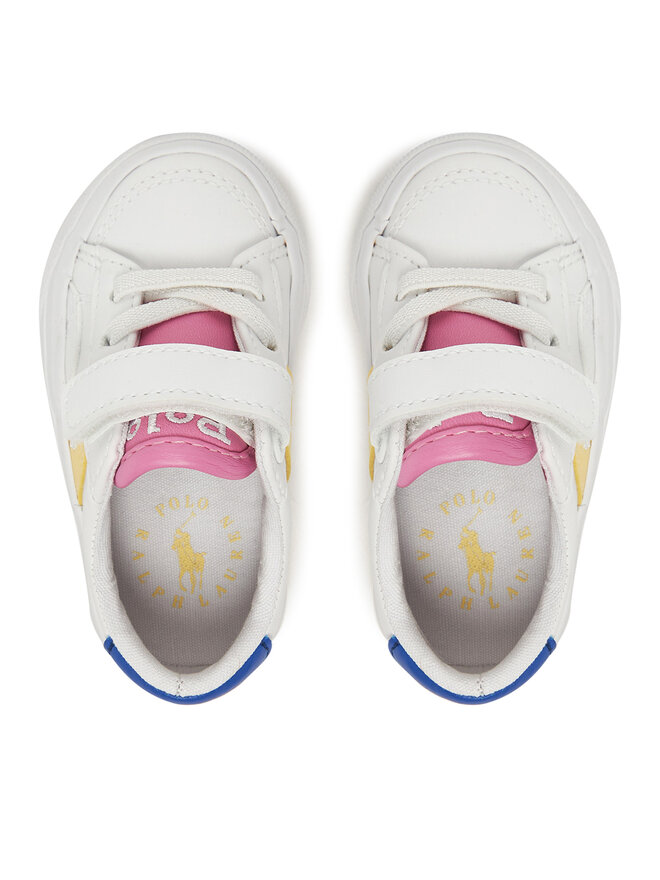 Polo Ralph Lauren Снікерcи Polo Ralph Lauren Ryley Ps RL02360102 Білий