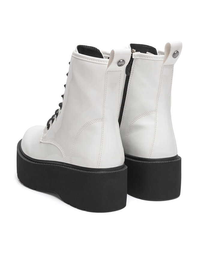 DeeZee Botki DeeZee WS101-08A Biały