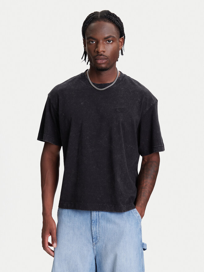 Jack&Jones Jack&Jones Majica Retreat 12277886 Črna Oversize