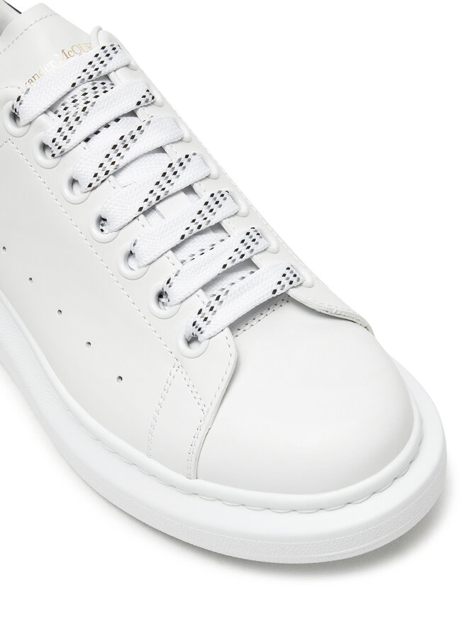 Alexander mcqueen white and silver online