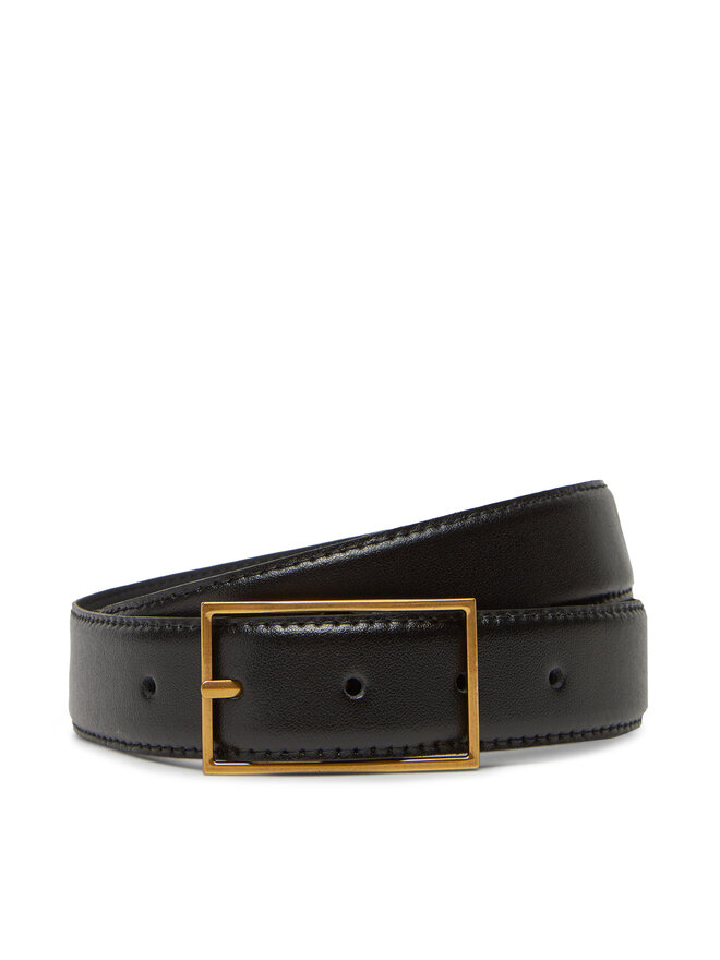 Calvin Klein Чоловічий ремінь Calvin Klein Classic Buckle Belt 30Mm LV04D7014G Чорний