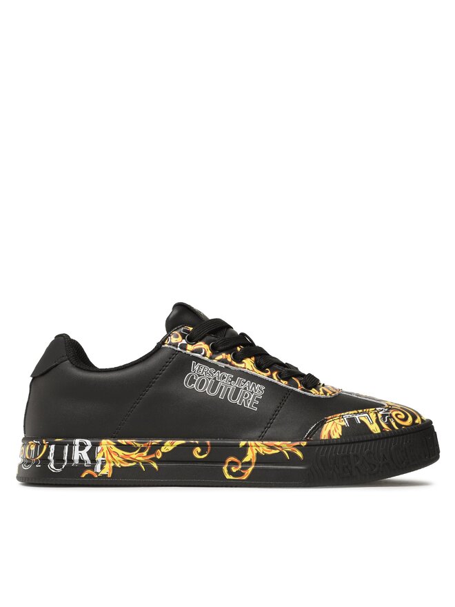 Versace Jeans Couture Снікерcи Versace Jeans Couture 74YA3SK6 Чорний