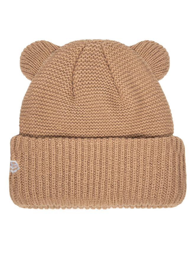 New Era Mütze New Era Teddy Bear Ears Cuff Knit Beanie 60580794 Braun