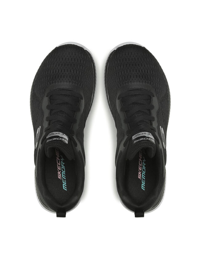 Skechers Αθλητικά Skechers Quick Path 12607/BKW Μαύρο