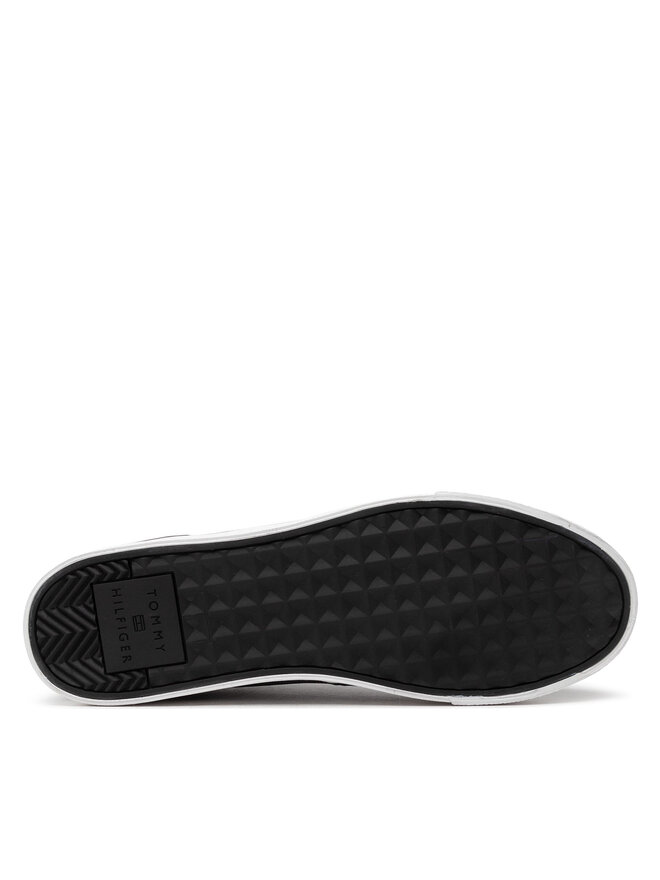 Tommy Hilfiger Sportcipők Tommy Hilfiger Core Mix Mesh Vulc FM0FM04035 Fekete