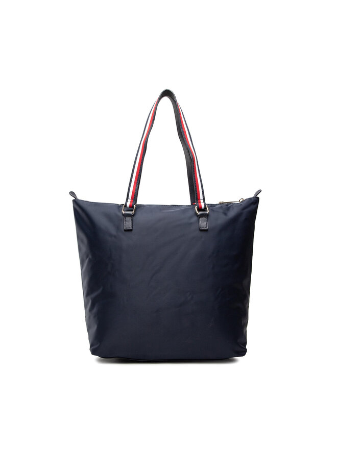 Tommy Hilfiger Bolso Tommy Hilfiger Im New Nylon Medium Tote AW0AW11165 Azul marino
