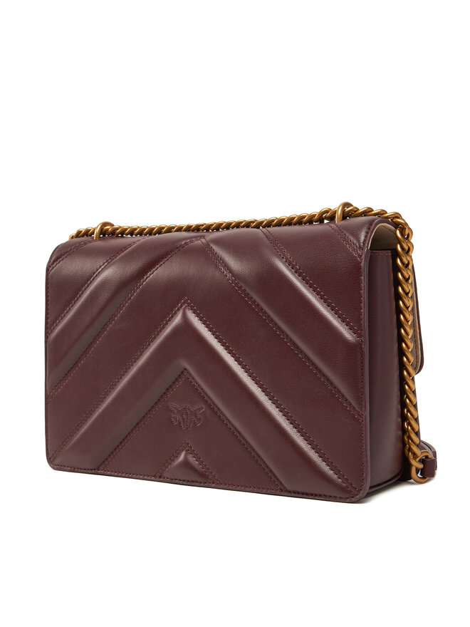 PINKO Torebka PINKO Love One Classic Light Dc PE 25 PLTT 104549 A26Z Bordowy