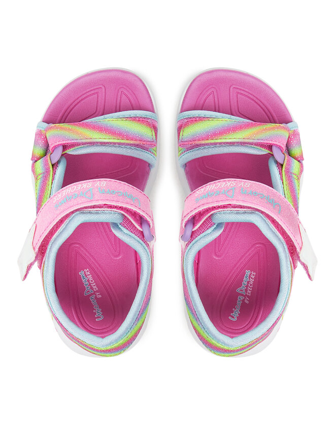 Skechers Sandále Skechers Unicorn Dreams Sandal-Dreamy Unicorns 303107L/PKMT Ružová