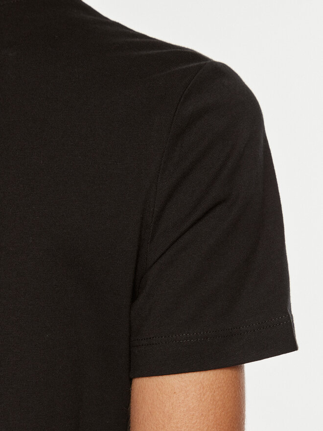 Just Cavalli Just Cavalli Camiseta 77PAHE24 Negro Slim Fit