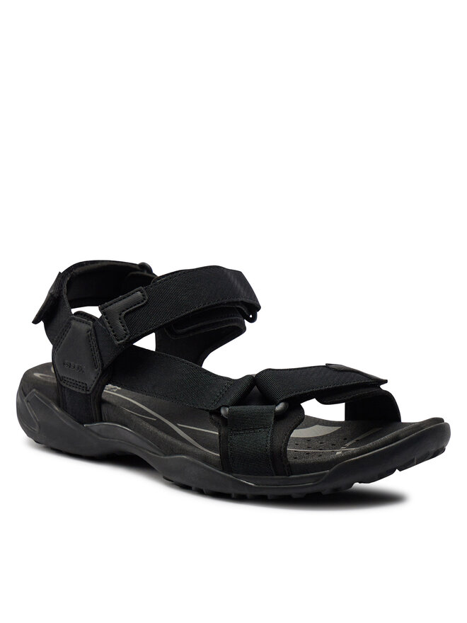 Geox Sandály Geox U Terreno + Grip U4550A 00011 C9999 Černá