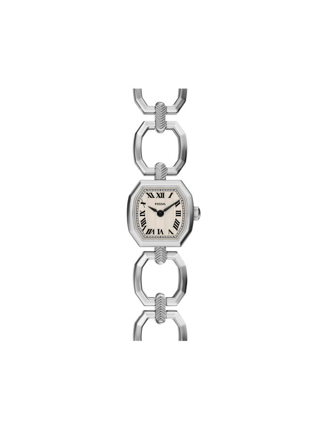 Fossil Годинник Fossil Harlow ES5485 Срібний