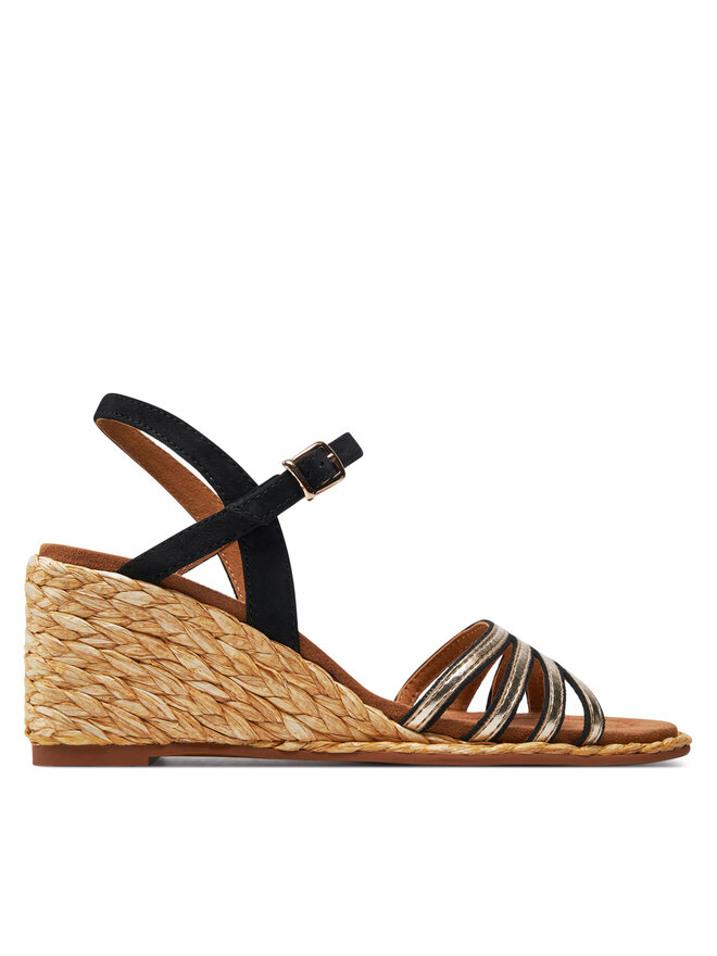 Caprice Espadrile Caprice 9-28305-42 Negru