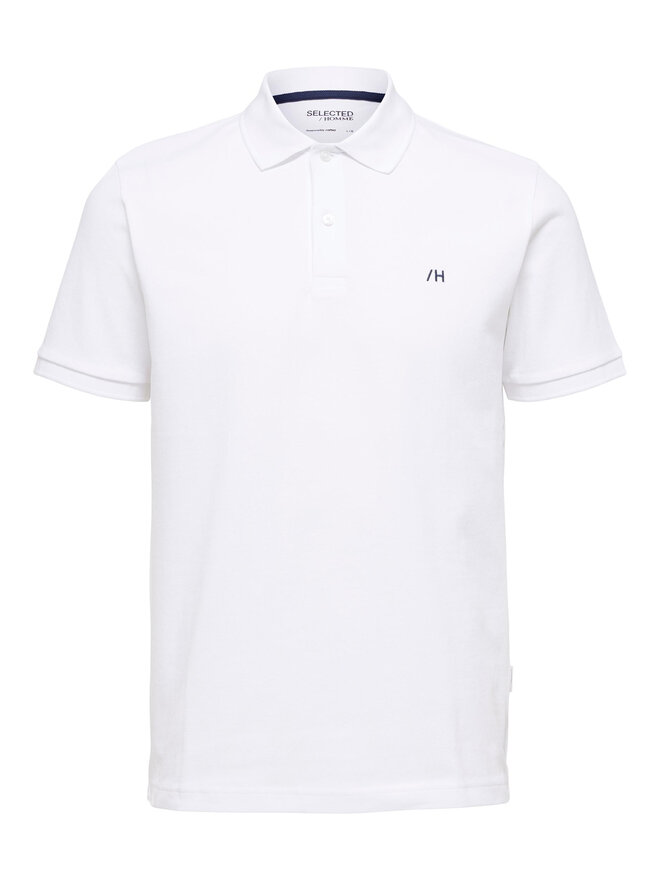 Selected Homme Selected Homme Poloshirt 16087839 Weiß Regular Fit