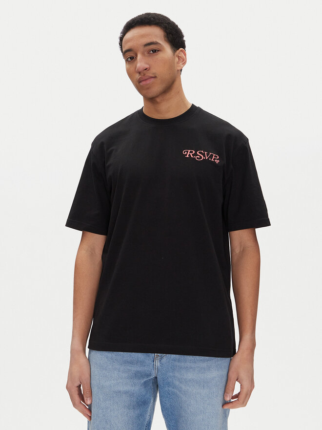 Fila Fila T-Shirt Lengeweg FAM0907 Μαύρο Regular Fit