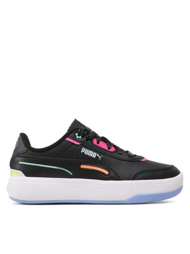 Black and purple puma shoes 2025