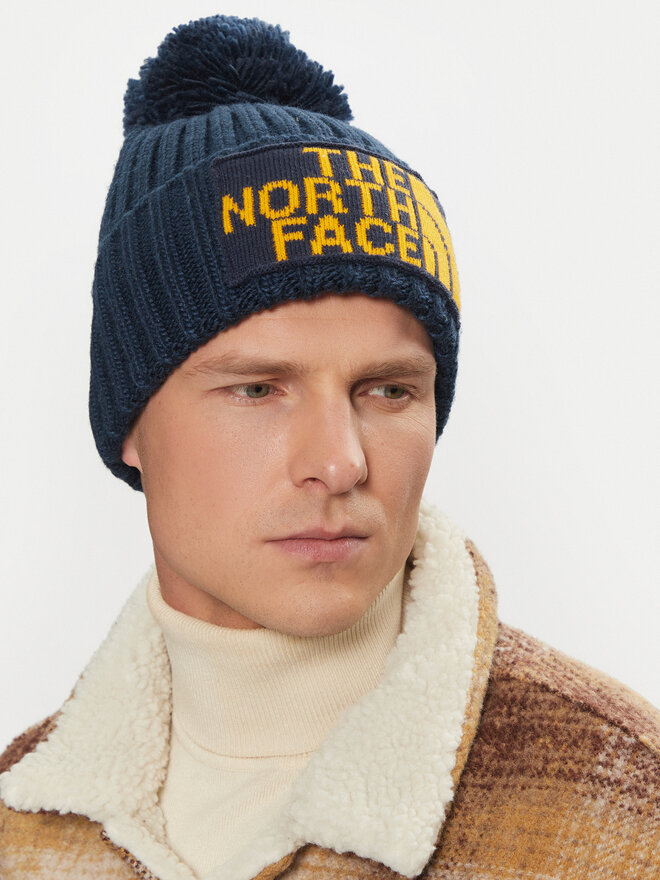 The North Face Mütze The North Face Heritage Ski TukeNF0A7WJOH7I1 Dunkelblau