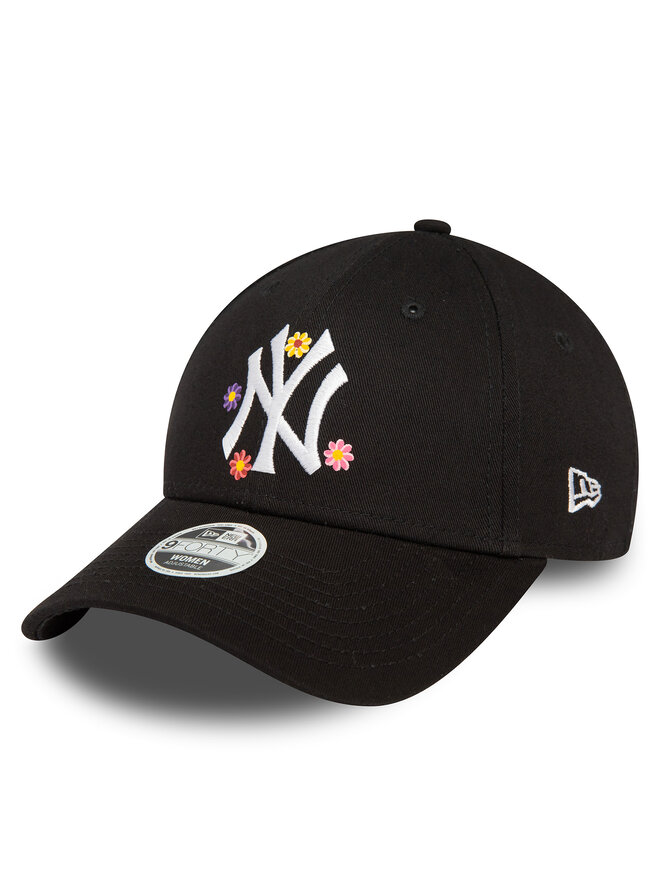 New Era Šiltovka New Era Wmns Flower 940 Nyy 60435014 Čierna