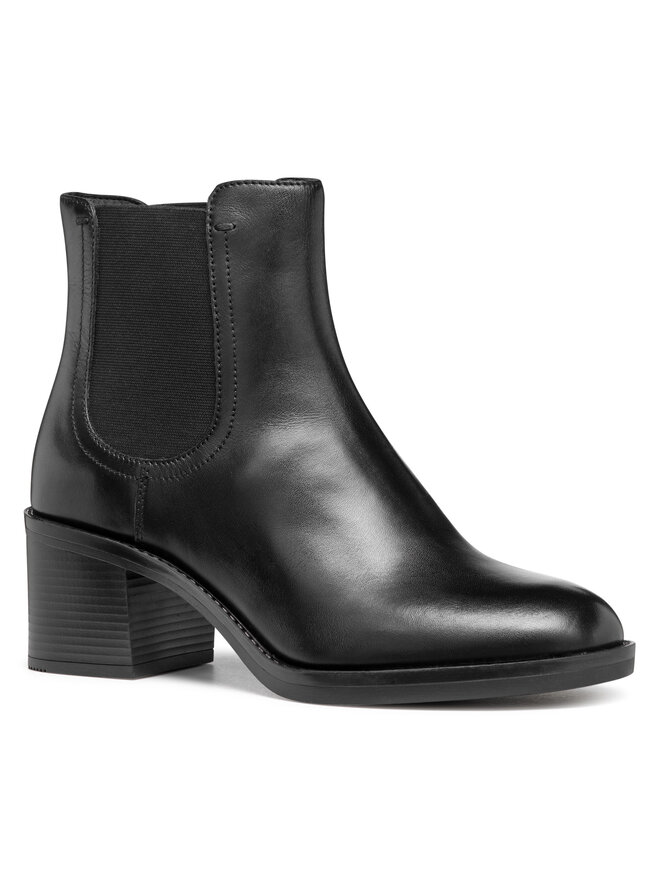 Geox Īsie zābaki Geox D Serilda 60 D46XXB 00043 C9999 Melns
