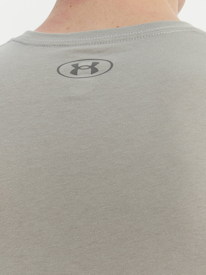 Under Armour Under Armour Футболка Left Chest Logo SS 1326799 Сірий Loose Fit
