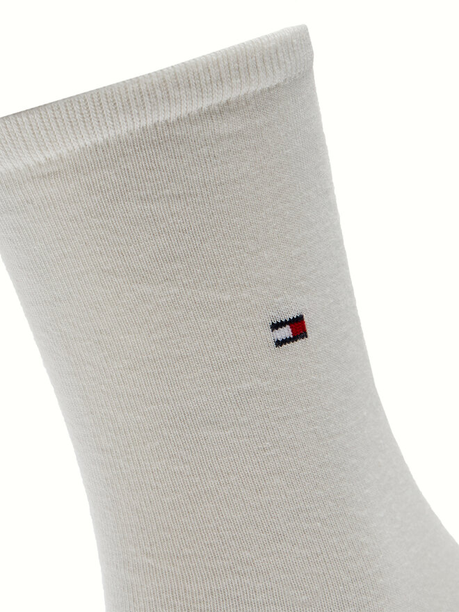 Tommy Hilfiger Σετ 2 ζευγάρια ψηλές κάλτσες γυναικείες Tommy Hilfiger 371221103 Μπορντό