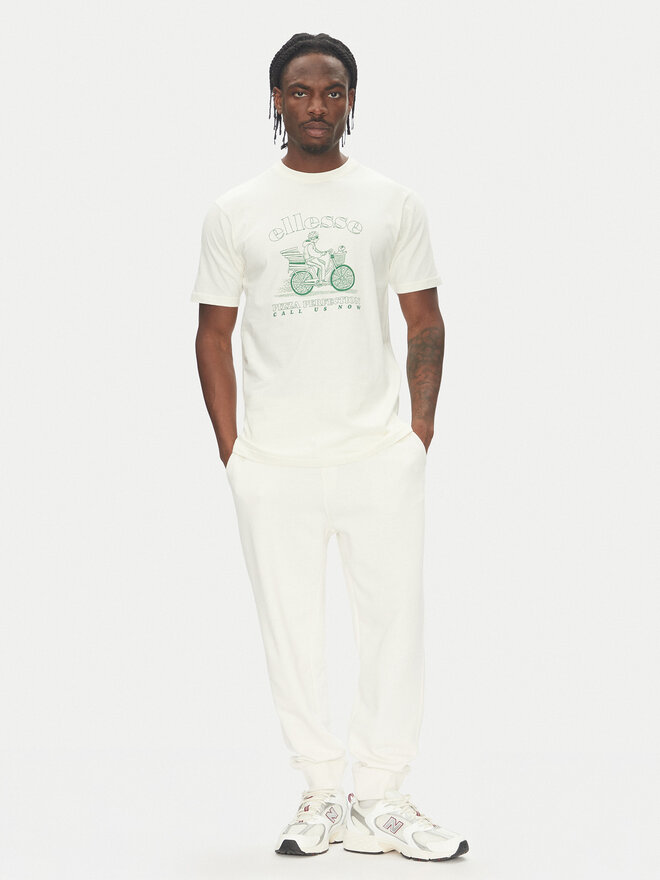 Ellesse Ellesse Camiseta Mellino SHZ21848 Blanco Regular Fit