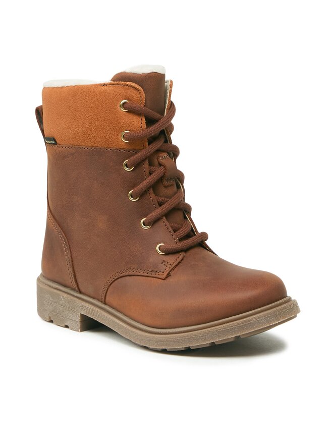 Clarks Zimski škornji Clarks Astrol Fur Gtx Gore-Tex 261686226 Rjava