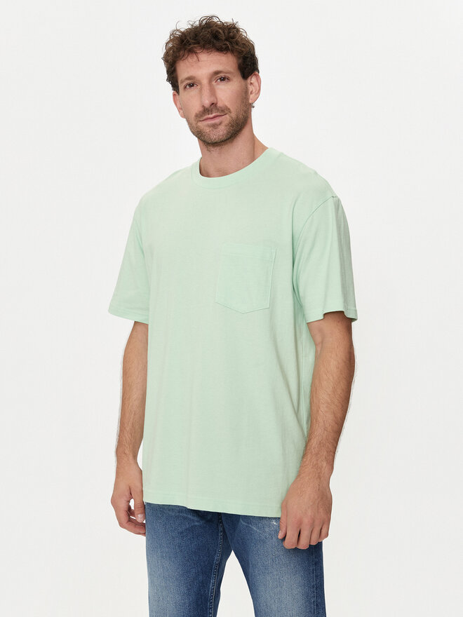 Gap Gap Camiseta 627101-00 Verde Regular Fit