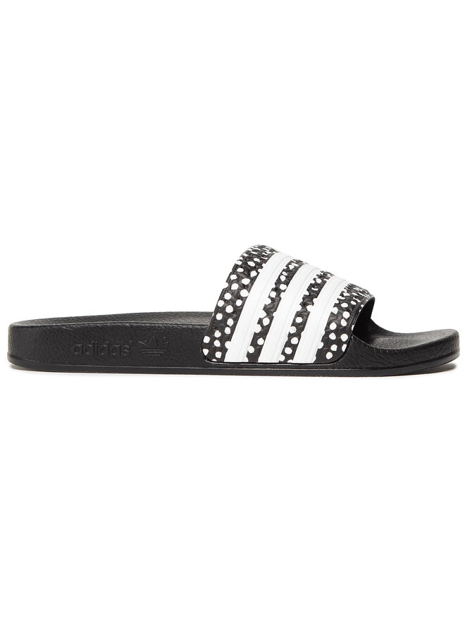 Pantoletten adidas adilette W FX5923 Schwarz | eschuhe.de