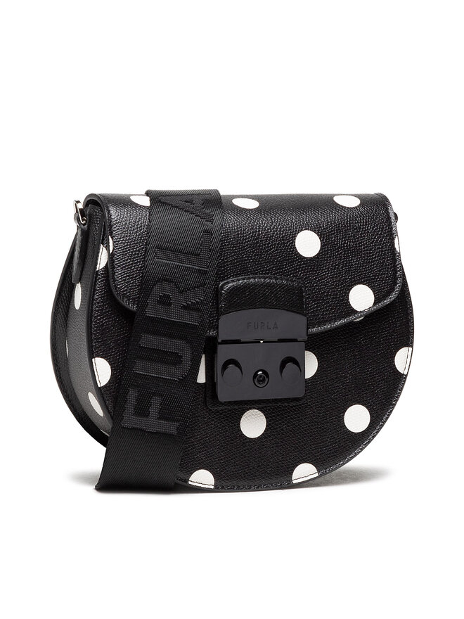 Furla Сумка Furla Metropolis Mini Crossbody Round BAJTEP0-AX0766-TYY00-9-012-20-BG-B Чорний