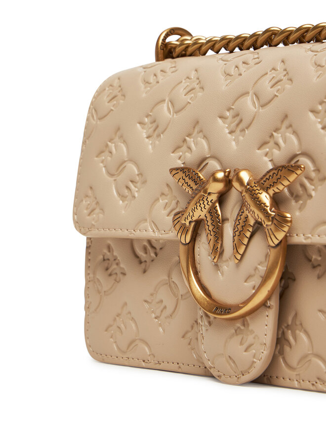 PINKO Τσάντα PINKO Love One Mini Dc 100074 A1YB C50Q Μπεζ