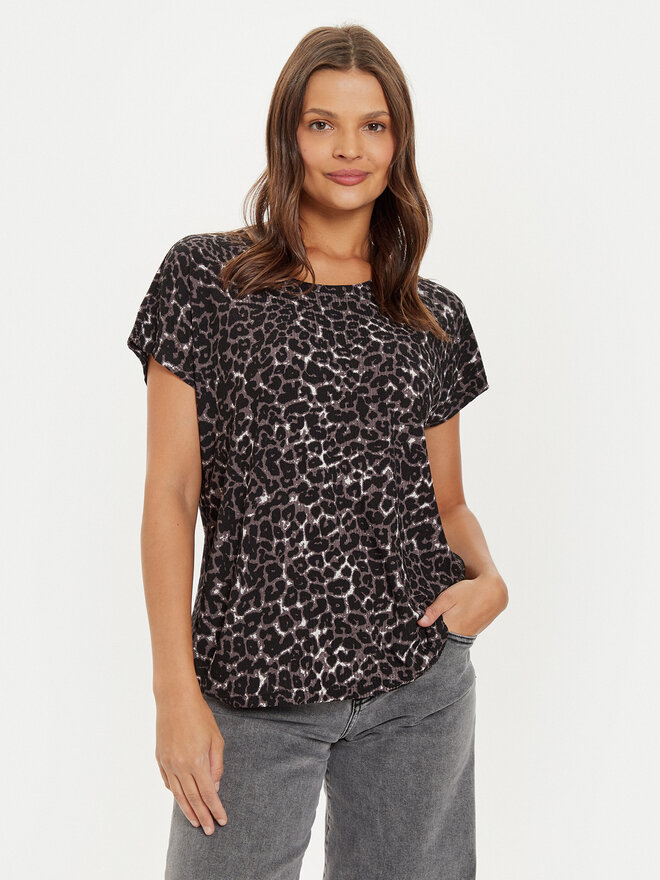 ONLY ONLY Camiseta 15344399 Gris Regular Fit