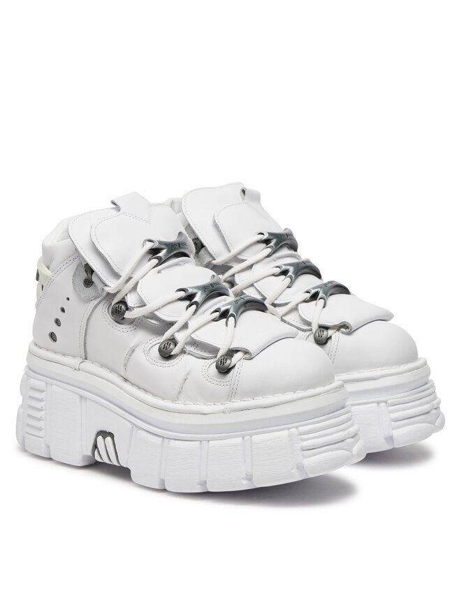 NEW ROCK Sneakersy NEW ROCK M-106-S53 Biały