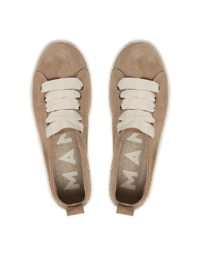 Manebi Espadrilles Manebi Lace-Up Espadrilles W 1.9 E0 Beige