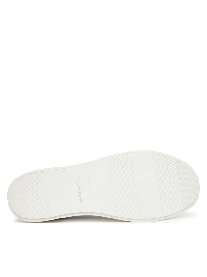 Calvin Klein Снікерcи Calvin Klein Low Top Lace Up Unlined Lth HM0HM01885 Чорний