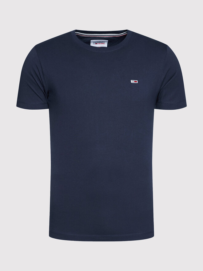 Tommy Jeans Tommy Jeans Majica Classic DM0DM09598 Mornarsko modra Regular Fit