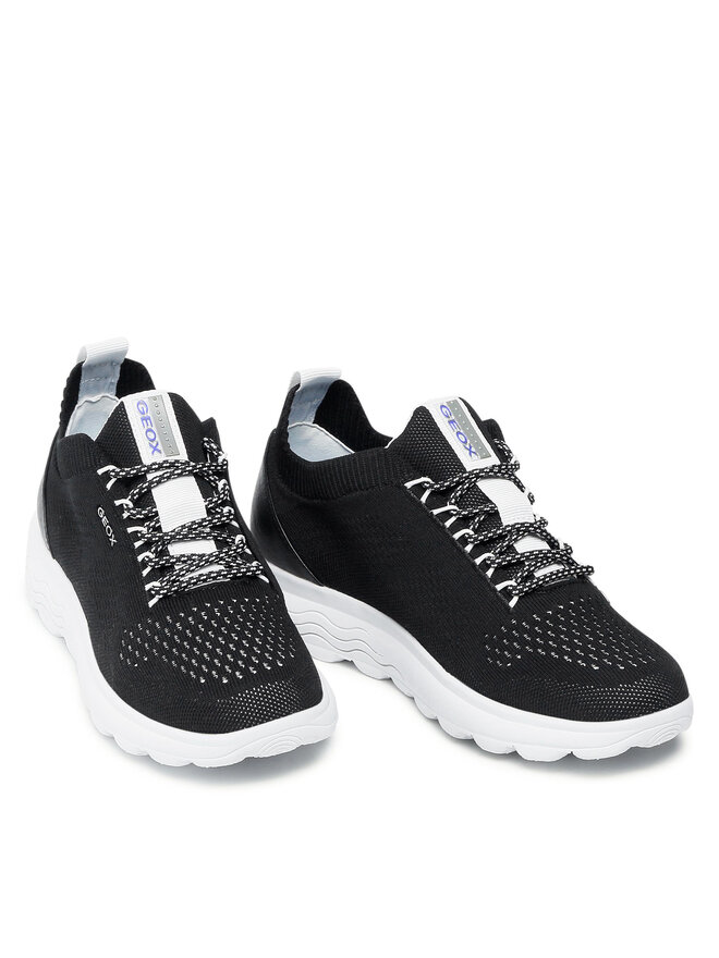 Geox Snīkeri Geox D Spherica A D15NUA 0006K C9999 Melns