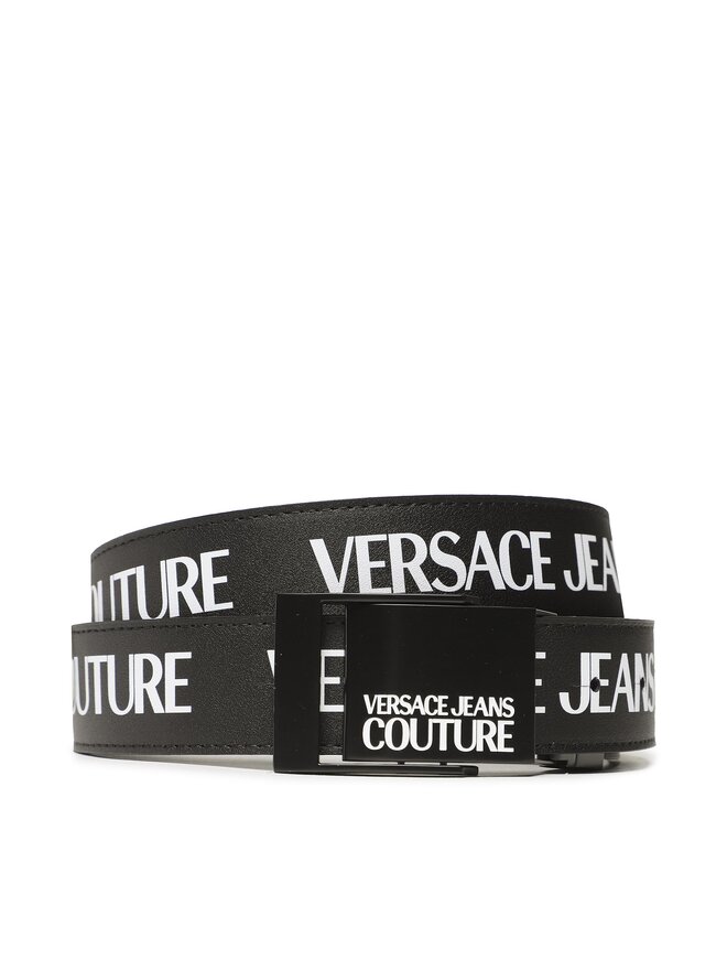 Versace Jeans Couture Pánsky opasok Versace Jeans Couture 74YA6F50 Čierna