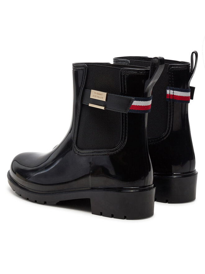 Tommy Hilfiger Wellington Tommy Hilfiger FW0FW08214 Nero