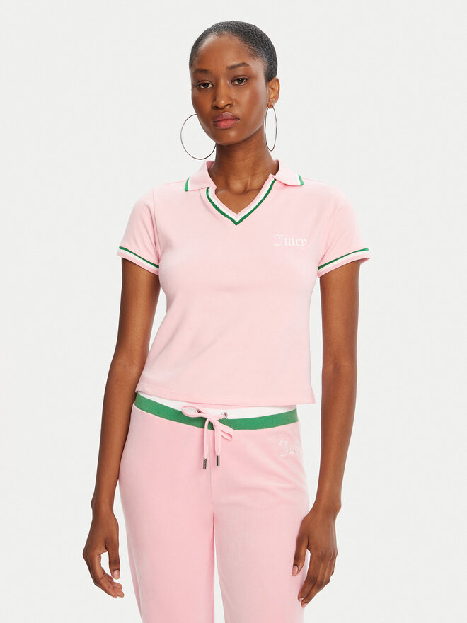 Juicy Couture Juicy Couture Polo JCWCT225355 Rosa Regular Fit