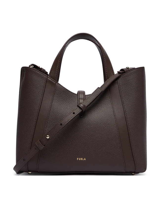 Furla Handtasche Furla Goccia S WB01789 BX3353 CN 2460S Dunkelbraun