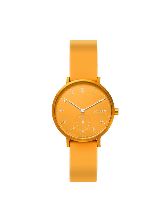 Skagen Годинник Skagen Aaren Kulor SKW2808 Жовтий