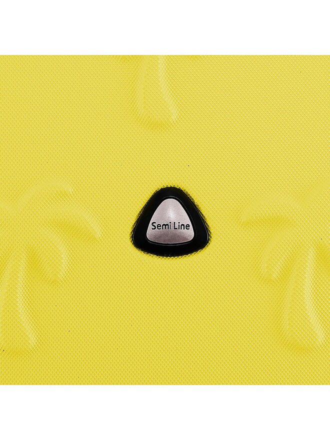 Semi Line Maleta de cabina Semi Line T5629-2 Amarillo
