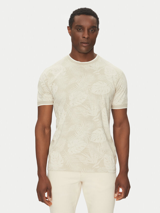 Liu Jo Liu Jo Camiseta QA5181 J7734 Beis Regular Fit