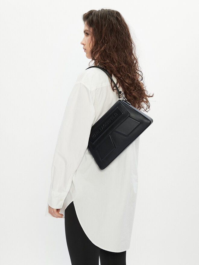 KARL LAGERFELD Torbica KARL LAGERFELD A1W30154 Crna