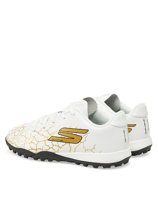 Skechers Scarpe da calcio Skechers SKX_1.5 Jr Youth TF 252063L/WBGD Bianco