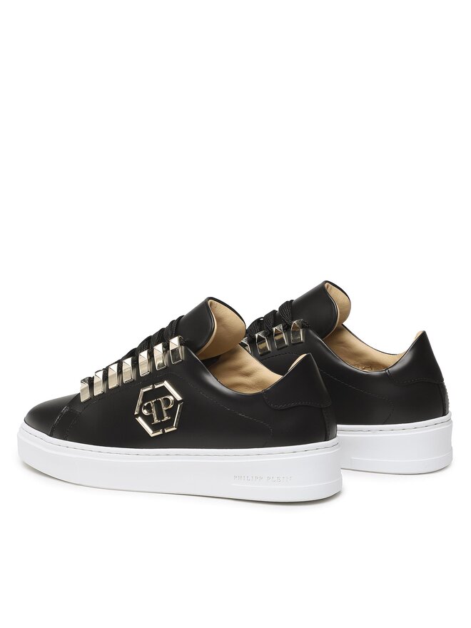 PHILIPP PLEIN Snīkeri PHILIPP PLEIN Hexagon AABS WSC2646 PLE075N Melns