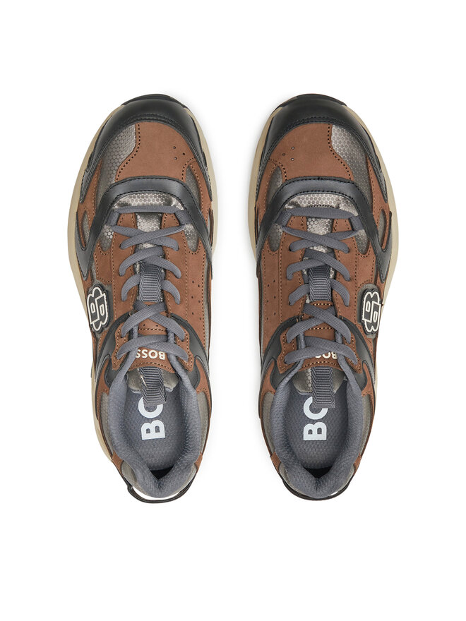 BOSS Sneakersy Boss 50529534 Hnedá