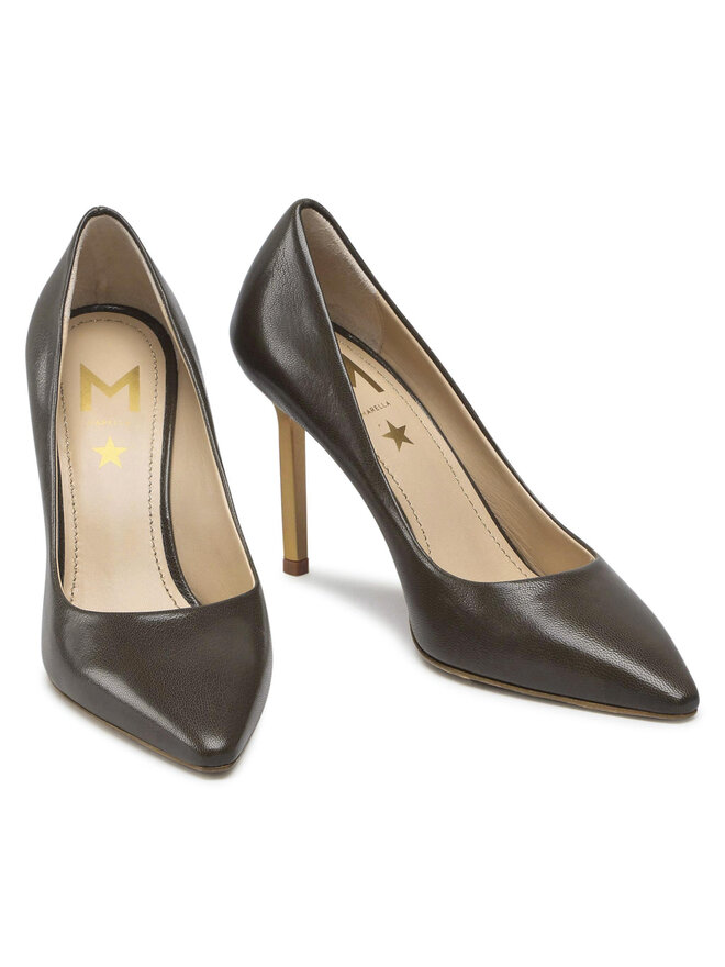 Marella Pantofi cu toc subțire Marella Giove 65210121 Verde