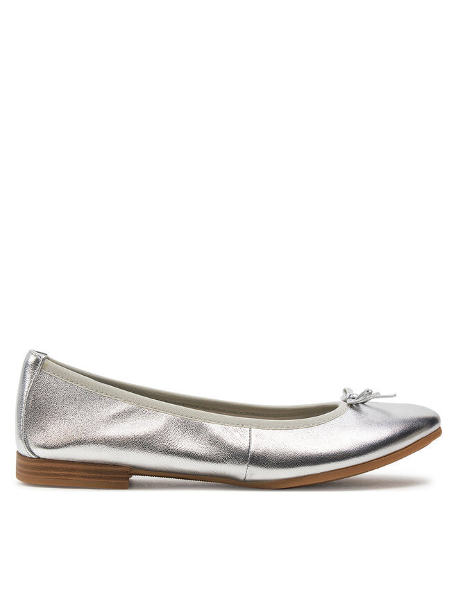 Tamaris Baleriny Tamaris 1-22116-41 Srebrny