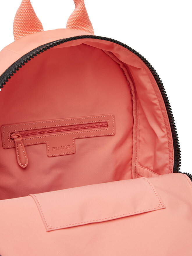 PINKO Rucksack PINKO Backpack Travel PE 25 PLTT 105114 A29U Korallenfarben